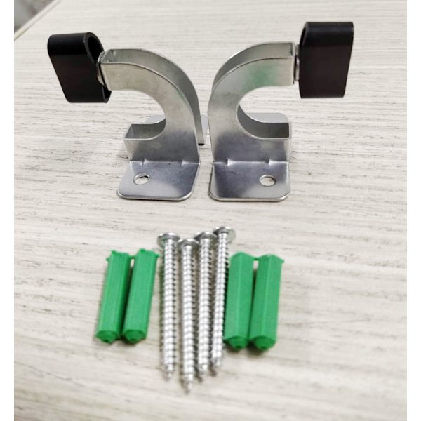 Slangeholder for hage, fleksibel veggmontert H