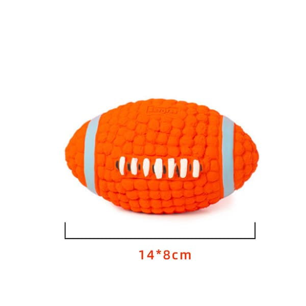 L Bite-resistent treningsball i gummi