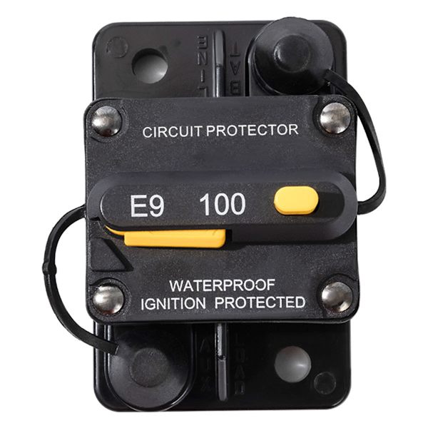 100A 48V DC Overflademonteret Kredsløbsafbryder til Båd Marine RV Yacht