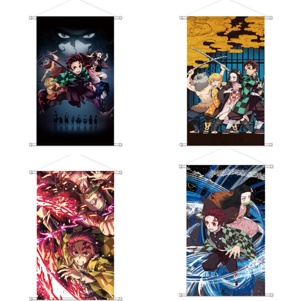 (60x40cm, Demon Slayer 1+ Demon Slayer 2+ Brother and Sister 1+ B