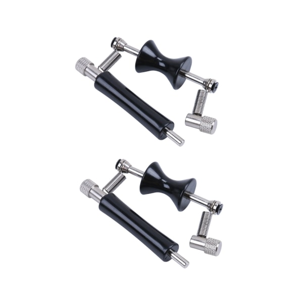 2 Pack Guitar Rolling Capo Sliding Capo Adjustable Capo Rubber and Stainles