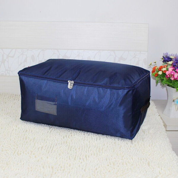 49L 56x35x25CM Oppbevaringspose for klær under sengen, Stor sammenleggbar flyttepose-arrangør, Reisepose Oppbevaringspose for dyne håndkle U