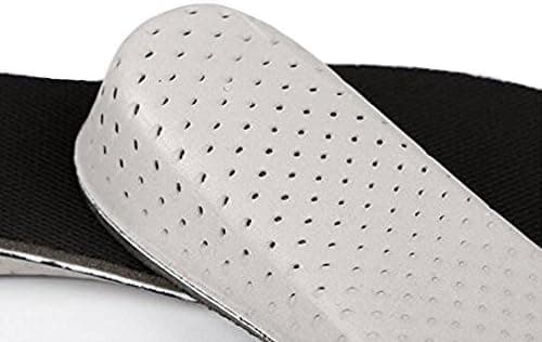 3 cm høje fuldlængde memory foam indlægssåler, usynlig hælhøjdeforøgelse
