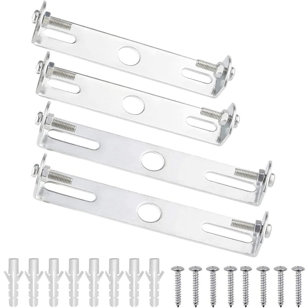 (80mm)10stk Taklampe Taklampe Holder Festebrakett Gro