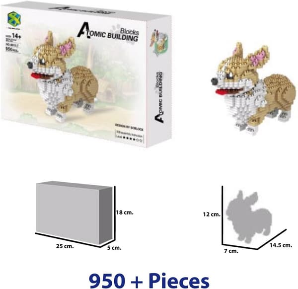 Joulukuusi Nanoblock-hahmo (tyyli 3)