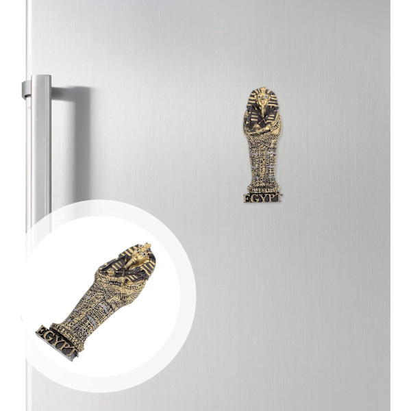 DIY Jääkaappimagneetti Faarao Egypti Muotoinen Magneetti Kotitalous Jääkaappi De