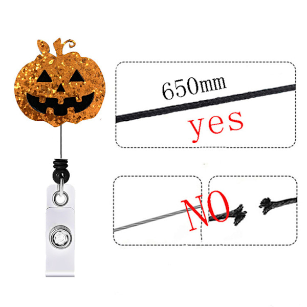 Halloween-dekorasjon, 7 ruller med Halloween-gresskar-skallemerker, spøkelsesedderkopp brodert filt Retra