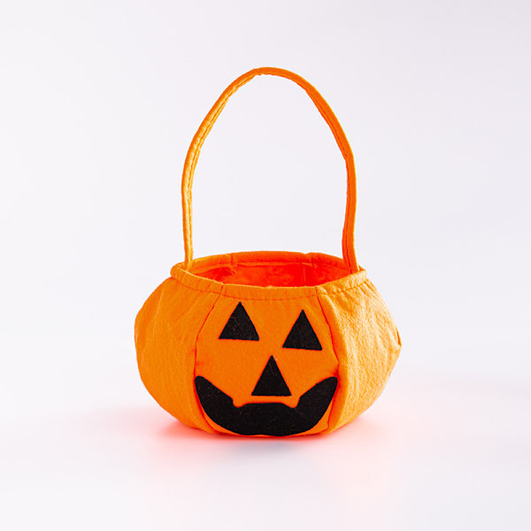 3 kpl Halloween-karkkipusseja, Halloween-temppupusseja, kurpitsaherkkuja lapsille, uudelleenkäytettävä karkkiämpäri Halloweeniin