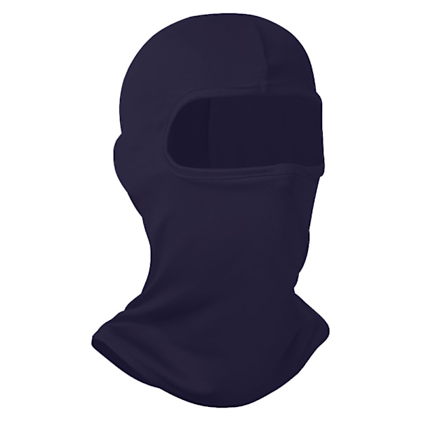 (Mörkblå) Balaclava Skidmask, UV-skydd, Halsduk för Motorcykel E