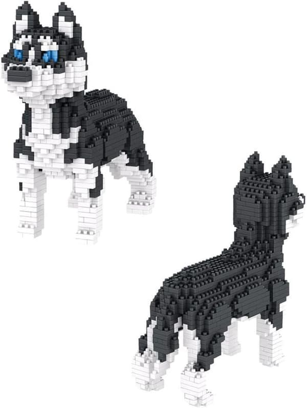 （Jul）Figur til samling med nanoblocks (stil 7)