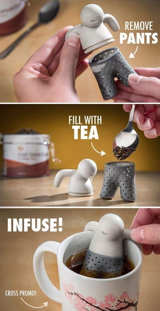 Infuseri/teen infuseri/diffuusorisuodatin/teesiivilä muodossa