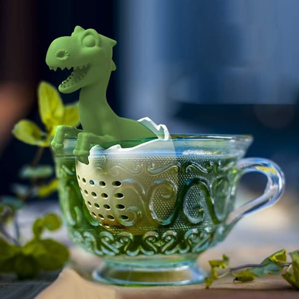Dinosaur Te Sil, Lekkasje Silikon Te Sil Te Infuser Te