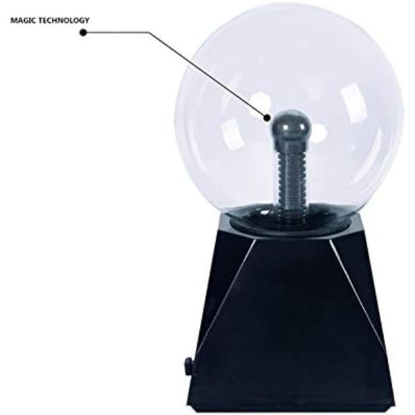 Plasma Ball Lys, Magisk Plasma Lampe følsom for berøring og stemme
