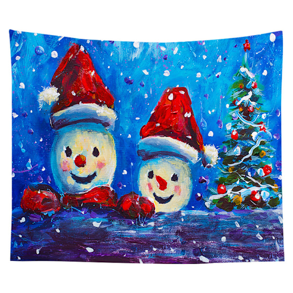 (150x200cm) Tapetti Seinätapetti Fantasia Jouluteemainen Ripustuskoriste Makuuhuoneen Olohuoneen Yliopistohuoneen Tyyliin 16