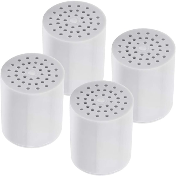 4 Pack 15 Stage Shower Filter Replacement Cartridge, Shower Filter for Hard