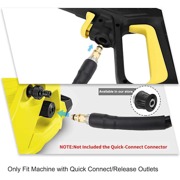 15M højtryksvaskerslange til Kärcher K-serie vaskere husholdning Karcher K2, K3, K4,
