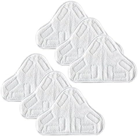 6 ersättningsdynor kompatibla med H2O H20 ångmopp X5