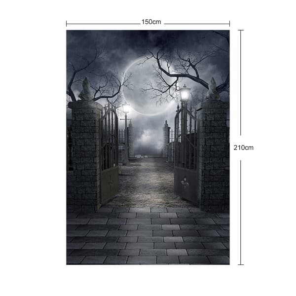 5x7FT Halloween Baggrund til Halloween Dekoration, Spøghus,