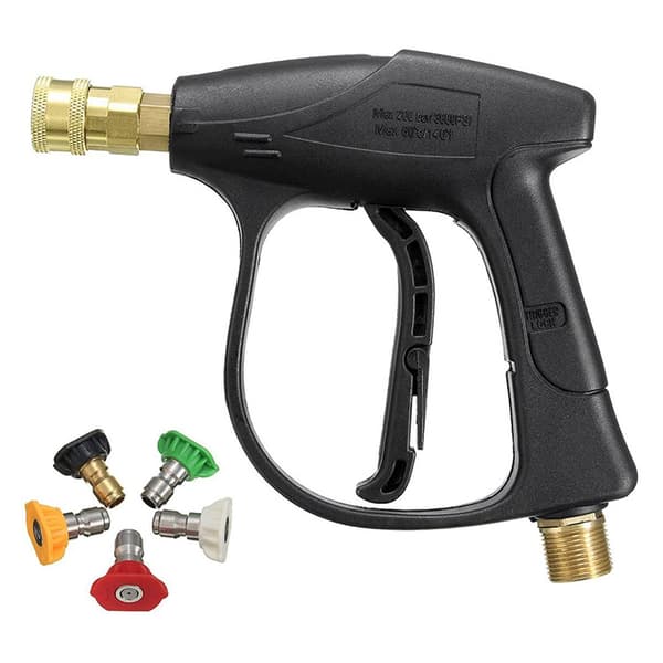 Högtryckstvättpistol, 3000 PSI Max med 5 färger snabbkoppling