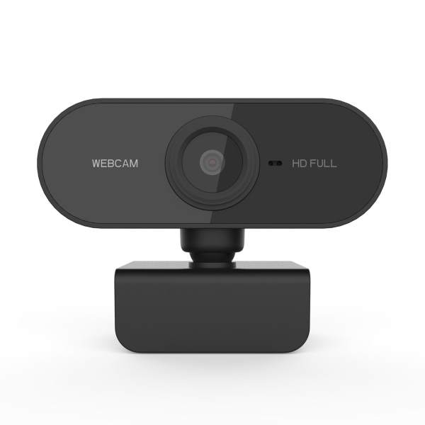 Webbkamera med mikrofon, Full HD 1080P webbkameror för stationära och bärbara datorer Conf