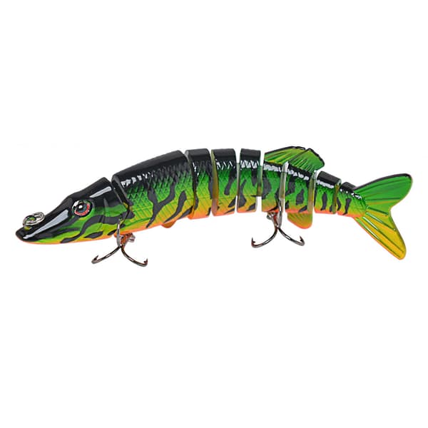 Basfjäderfiskebeten Bioniska Swimbaits Multi Jointed Lures Sl