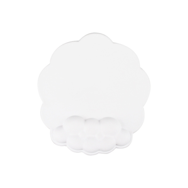Skyformet musematte håndleddsstøtte, ergonomisk musematte, sklisikker