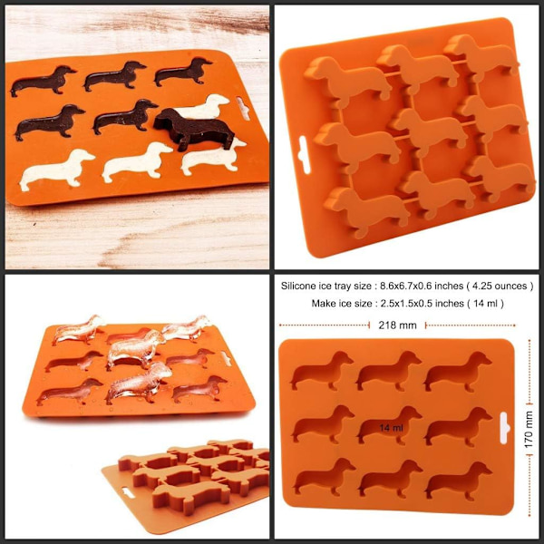 Isbitform i hundform - Dachshund