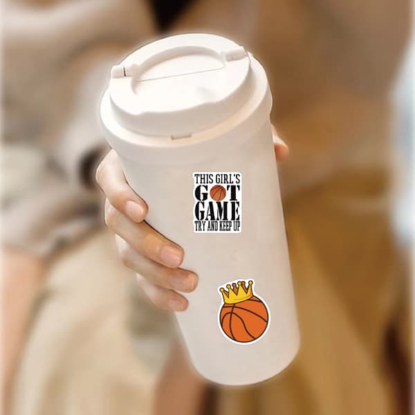 50 kpl koripallo-tarroja
