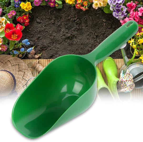 Plastspad för trädgård, multifunktionell snöskyffel i plast