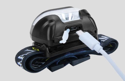 Kraftig Oppladbar Hodelykt, D500 USB Hodelykt K