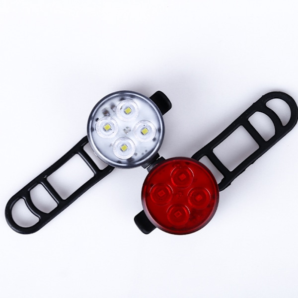 Nyt cykellys mountainbike USB genopladelig forlygte w