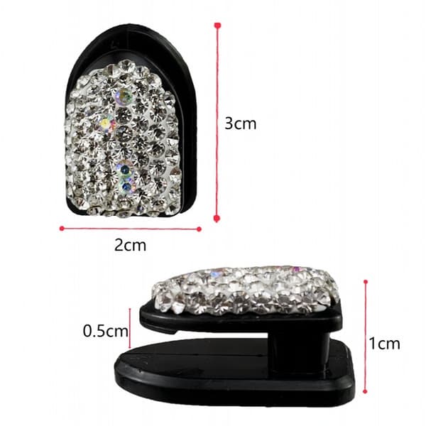 4 stk. diamant bilkrog diamant søde kreative univers