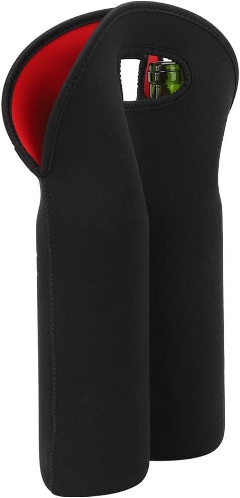 Isolert flaskepose, 2 flaske isolert pose, flaskeholder for