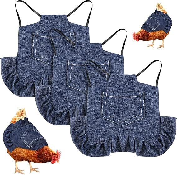 3 kpl Standard Chicken Saddle Hen Apron Hen Saddle Single Stra