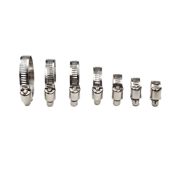 60 stk/8-38 mm justerbar slangeklemme, slangeklemmer, rustfritt stål