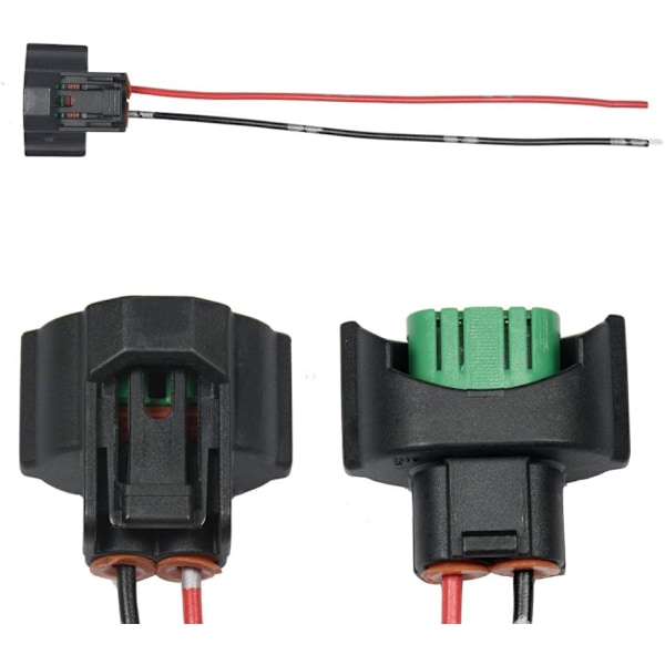 2 x H8 Hun-stik til LED Tågelys-Harness