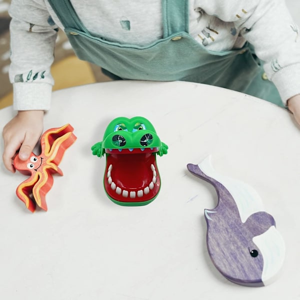 Alligator Tandlæge Spil Krokodille Tands Spil Alligator Tand Spil Krokodille Spil med Tænder Alligator Spil Tryk Tænder Ned A