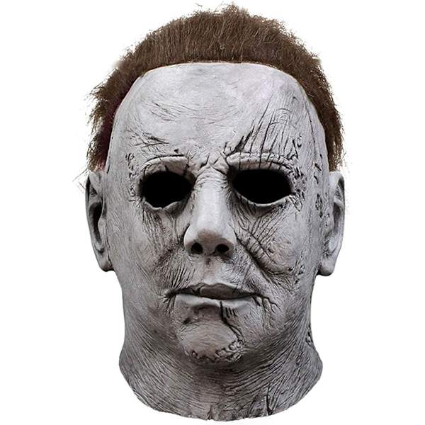 Michael Myers Halloween, skrämmande latexskräckmask för vuxna, perfekt för maskeradfester, påsk, halloween