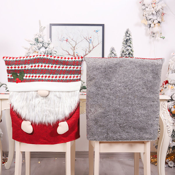 2 stycken julstolsöverdrag, storlek 3 C