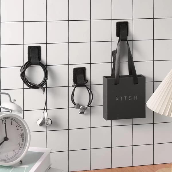 20 kabelarrangører med lim, borrelås kabelarrangør,