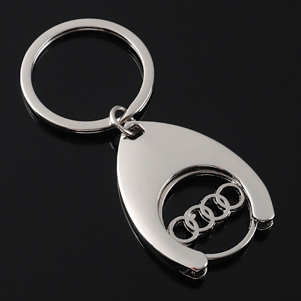 Volkswagen - Nøglering - Sølv Trolley Token