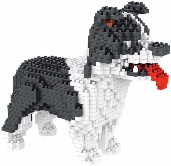 （Julegave）Figur å sette sammen med nanoblocks (stil 8)