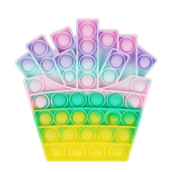 [Uusin muotoilu] [Päivitetty materiaali] Push Pop Bubble Fidget Sensory Toy Autis