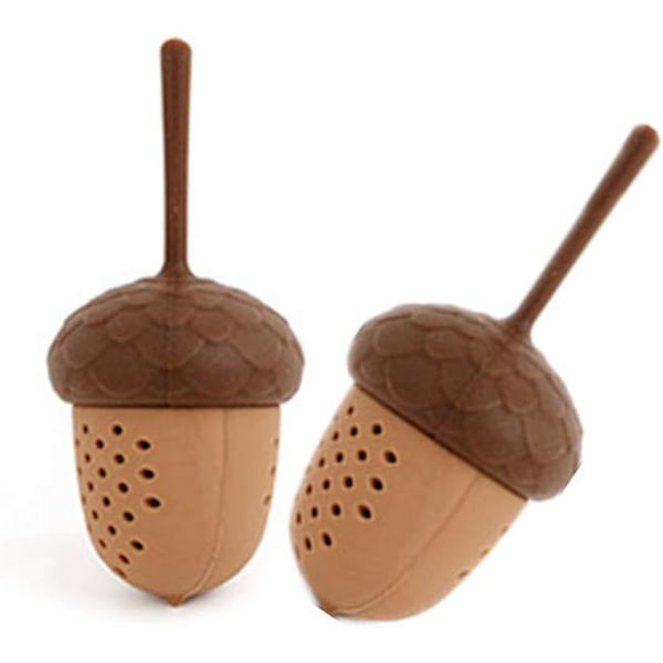 Teinfuser Teset Kreativt Silikon Tasselfilter, 2-delars set