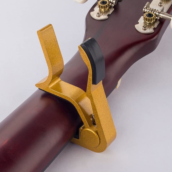 Ukulele Capo, Gitarcapo for Akustisk Gitar Elektrisk Gitar Fol