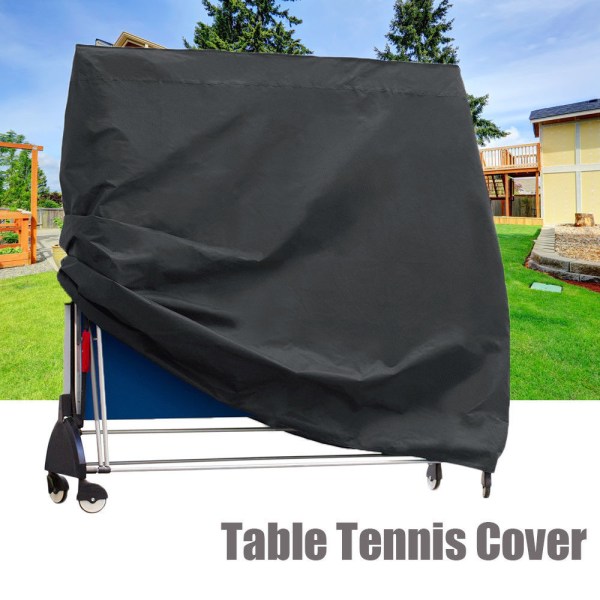 Ping Pong Table Cover 165x70 x185cm, Waterproof Wind Resistance A