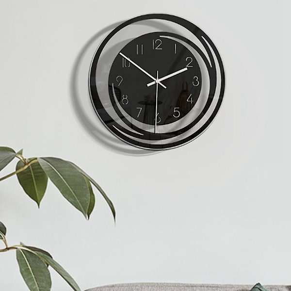 Romdekorasjon Akryl Veggklokke Eksplosjonsmodeller Minimalistisk Nei