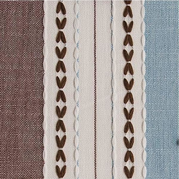 140x180 cm Rektangulær Dug Country Chic Dug i Linned C