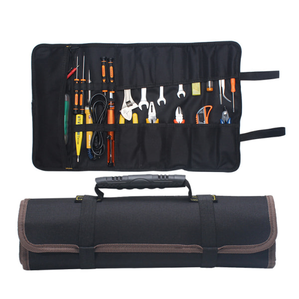 Værktøjstaske, Multi-Purpose Værktøjstaske, Roll Organizer, Bærbart Værktøj