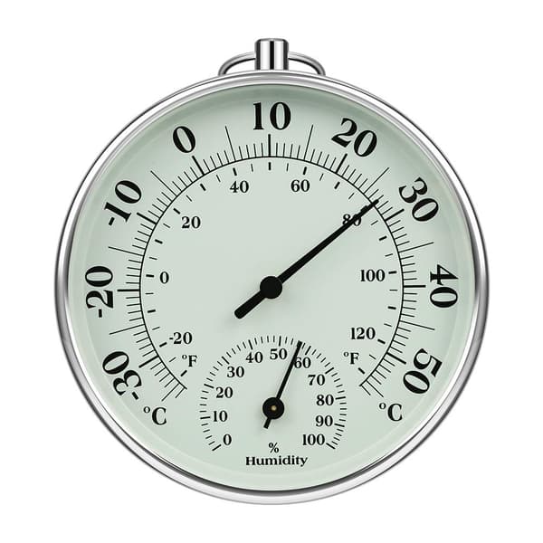 Termometer för inomhus och utomhus 10 cm hygrometer termometer inomhus utomhus